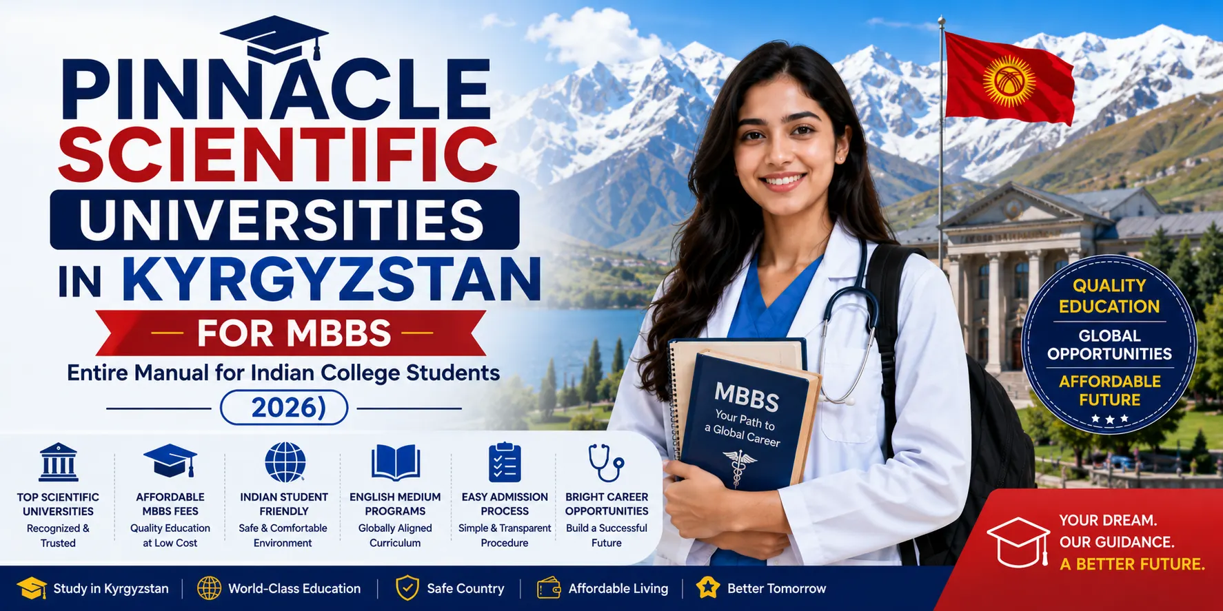 Pinnacle Scientific Universities in Kyrgyzstan for MBBS: Entire Manual for Indian College Students (2026)